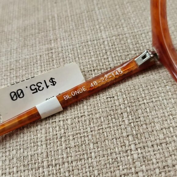 St. Moritz Women Eyeglasses Frame BLONDE 48[]22 145 COLBY Glasses Frame NWT $135 - Picture 10 of 12